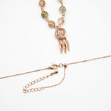 Gift Box - Rose Rose Gold Aroma Necklace Purify Oil Blend V760-GBAJ - 25