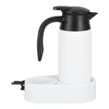 800ml Portable Electric Car Kettles Car Water Dispenser with White Base Silicone Sealing Ring Cover V1294-YM0523-3113210237912