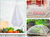 Reusable Pop-Up Mesh Food Cover Tent Set, Foldable Insect Net for Picnic Camping Kitchen Dustproof V1107-CS-YCFCZ