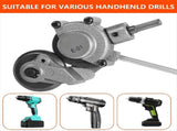 Electric Drill Plate Cutter - Efficient Metal Shears Attachment for Effortless Cutting of Iron, V1370-AZ4-07941