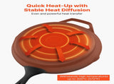 Cast Iron Skillet, 4 Pcs Frying Pan Set , Skillets with Heat-Resistant V952-ZTCGSJTCT681923OS001V0