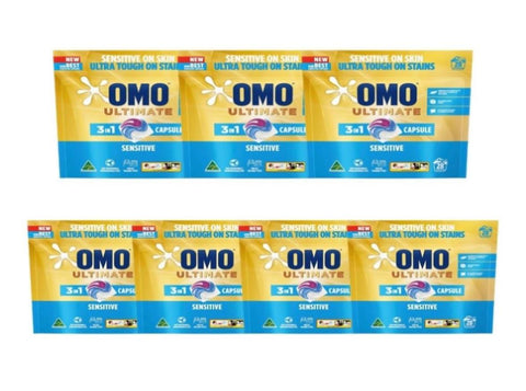 Omo Ultimate 3in1 Sensitive 196 Laundry Capsules OMO-62740231X7_NZ