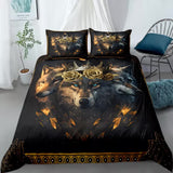 Nature-Inspired Floral Duvet Cover Set - Hypoallergenic Fabric-Queen V745-AQ044130Q3