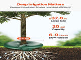 Tree Watering Rings, 4 Pcs 20 Gallons Tree Watering Bags, 6-9 Hours Slow Release, Refillable V952-HSJSD20GAL4JCBTVEV0