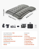 Car Air Mattress, Inflatable Car Camping Mattress, Flocking Thickened Travel Beds, Comfortable and V952-HBXKZRHSTYDZIRA54V9