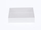 50 Pack of 8cm Square Wedding Invitation Coaster Favor Function product Presentation Cookie Biscuit V382-50INVBOXWH8X8X2