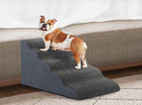 Pawz 5 Steps Pet Stairs Dog Ramp High Density Foam Grey PT1268-5-GY_NZ