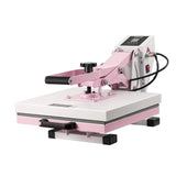 VEVOR Heat Press Machine 15x15 in Slide Out Heat Transfer Machine T-Shirts Pink V952-AYPBSTHJP15152NXKV3