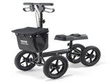 Folding Knee Scooter, Aluminum Steerable Knee Walker with Height-Adjustable Handlebar & Knee Pad, V952-XGZXQCQLBDJZ6X9I8V0
