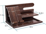 Phone stand - organizer - jewelry holder - desk organizer - gift men - cell phones, gifts V1188-MS-313-0503