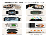 UltraAi3 5G Smart Watch, Retractable Rotating Camerasilver V1300-ULTRA-AI3-SILVER