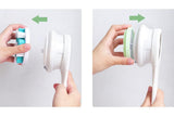 Electric Back Scrubber Body Brush Exfoliating Bath Brush for Shower - Green V1263-JX-6505-1