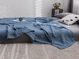 59x39" 100% Cottons Blanket, Soft and Breathable Bed Blanket, Multi-functional Bed Blanket for All V1189-WXFWAL-20260319-00932