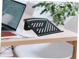Adjustable Laptop Stand 24x24x4cm Multi-Use Tablet Holder Portable Ergonomic Desk Stand Pink V1258-DP02-BOL-576