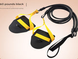 Black-yellow Flippers 60lbs Swim Resistance Band Trainer - Dry-Land Arm Strength V888-ELOSUNG24885