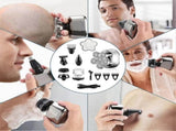 Waterproof USB Bald Head Shaver for Men, Rechargeable Rotary Razor V1263-JX-4019