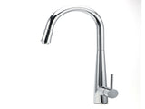 WELS Chrome Pull Out Kitchen Sink Tap Round Basin Mixer Faucet Flexible Spout V1233-KRD515CR