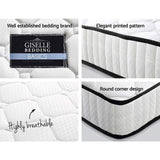 Giselle Bedding 21cm Mattress Tight Top Single MATTRESS-21-S