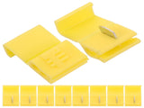 Worgeous Yellow Wire Connectors for Cars Quick Installation Components Waterproof Plastic 10pcs V1189-LWWAL-20260327-03340