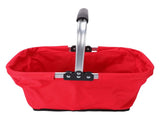 Foldable Picnic Basket Oxford Fabric Shopping Tote Reusable Grocery Bag for Camping Outdoor Fruit V1294-YM0901-3111260009412