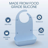 Adult Elderly - Comfortable Easy to Clean Silicone for Adults with Easy to Use Button Closure V1369-AZ3-W-18917