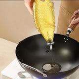 Fish Shaped Glass Oil Dispenser Bottle With Pour Spout Refillable Vinegar Soy Sauce Storage V1369-AZ3-W-14945