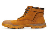 DIADORA Utility Craze w Zip Work Boots Composite Cap Workwear Shoes - Wheat V563-FU1948CT-WHEAT-14