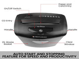 Centurion 21L Cross-Cut Office Shredder 10-Sheet Paper, CD & Credit Card Security SRD-021-010-CD