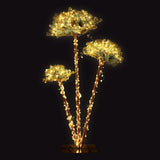 Jingle Jollys Christmas Tree 3-in-1 LED Xmas Palm Tree Party Decor 1.2/1.5/1.8M XM-TR-PALM-3IN1-LED