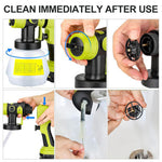 Cordless High Pressure Airless Spray Gun Paint Sprayer For Makita 21V Battery V201-W12897404