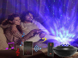 Starry Projector Light Led Night Lamp with Remote Control Romantic Starlit Projection Lamp 3 Levels V1294-YM0901-L4859
