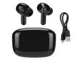 Language Translator Earbuds Multifunction 144 Languages Bluetooth Device for Travel Shopping Black V1263-JX-2798