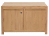 Amsterdam 2 Drawer Solid White Cedar Wood Entertainment Unit V199-EU002TAMDNI