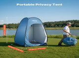Pop up Shower Tent, Instant Portable Privacy Tent Changing Room with Hanging Bag, Ground Stakes, V952-SRZPDCSWPJL4Q16FQ001V0