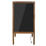 Vintage Neon LED Message Writing Board Stand Pavement Sign Illuminated Erasable V767-ZJJ93-S