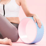 Durable Blue Yoga Training Tool for Pilates and Floor Exercise Support V1366-AZ2-W-12218