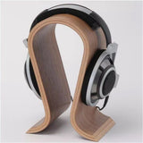 Wooden Headphones Stand/Wooden Headphone Hanger/Wood Headset Holder/Earphone Desk Display Hanger V1192-AZ-W-0076