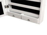 Levede Mirror Jewellery Cabinet Makeup JB1015-LED-WH