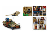 Sluban B1532 Model Kit 44cm Battle Of Sainte Mere Eglise D-Day WWII Paratrooper Army Building B SLB1532