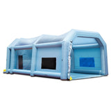 Inflatable Paint Booth, 10x6x4m Inflatable Spray Booth, High Powerful 950W1100W Blowers Spray Booth V952-CQSPQFLSS3320LZI3V3