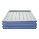 Bestway Air Mattress Queen Inflatable Bed 46cm Airbed Blue BW-BED-Q-46-67630