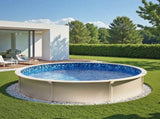 Pool Liner, 30ft Round Pool Liner, Uinbead Style, Durable Vinyl Pool Liner, Standard Gauge, 52in V952-YCNCROUND30FAO034V0