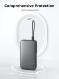 Aukey Spark Sling 20000 Compact Fast Charging Power Bank with Built-in USB-C Cable V1089-LLTSN1054705