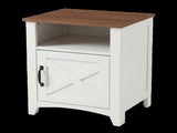 Levede Bedside Tables Nightstands Set of 2 Storage Cabinet Bedroom Living Room NI1074-WH-AU