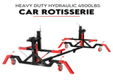 Car Rotisserie Hydraulic Auto Body Frame Boat Repair Restoration 4500LBS V379-CAROTISR450001