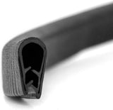 Seal Strip, 40 Feet Edge Trim, EDPM Rubber Seal Trim for Cars, Boats, Trucks, RVs, Fits Edge 1/16" V1258-DP02-C-2148
