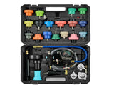 Coolant Pressure Tester Kit, 47Pcs Radiator Vacuum Refill Kit with 3 Metal Adapters, Universal Fit, V952-SRQYLCSHLQYTWMIWW001V0