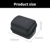 Blood Pressure Monitors Storage Bag Hard Case for U734T/J753 Impact Resistant Case Organizers Pouch V1192-AZ-W-23478