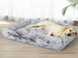 PaWz Pet Bed Orthopedic Sofa Dog Beds XL X-Large PT1048-XL-GY