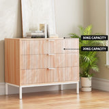 Artiss 3 Chest of Drawers - LURA Pine FUR-U-CDR-02-WD